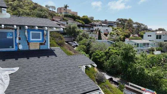 The neighbourhood from above — 31562 Mar Vista, Laguna Beach
