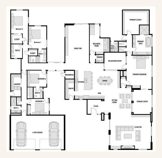 Floor plan — 32532 Sea Island, Dana Point